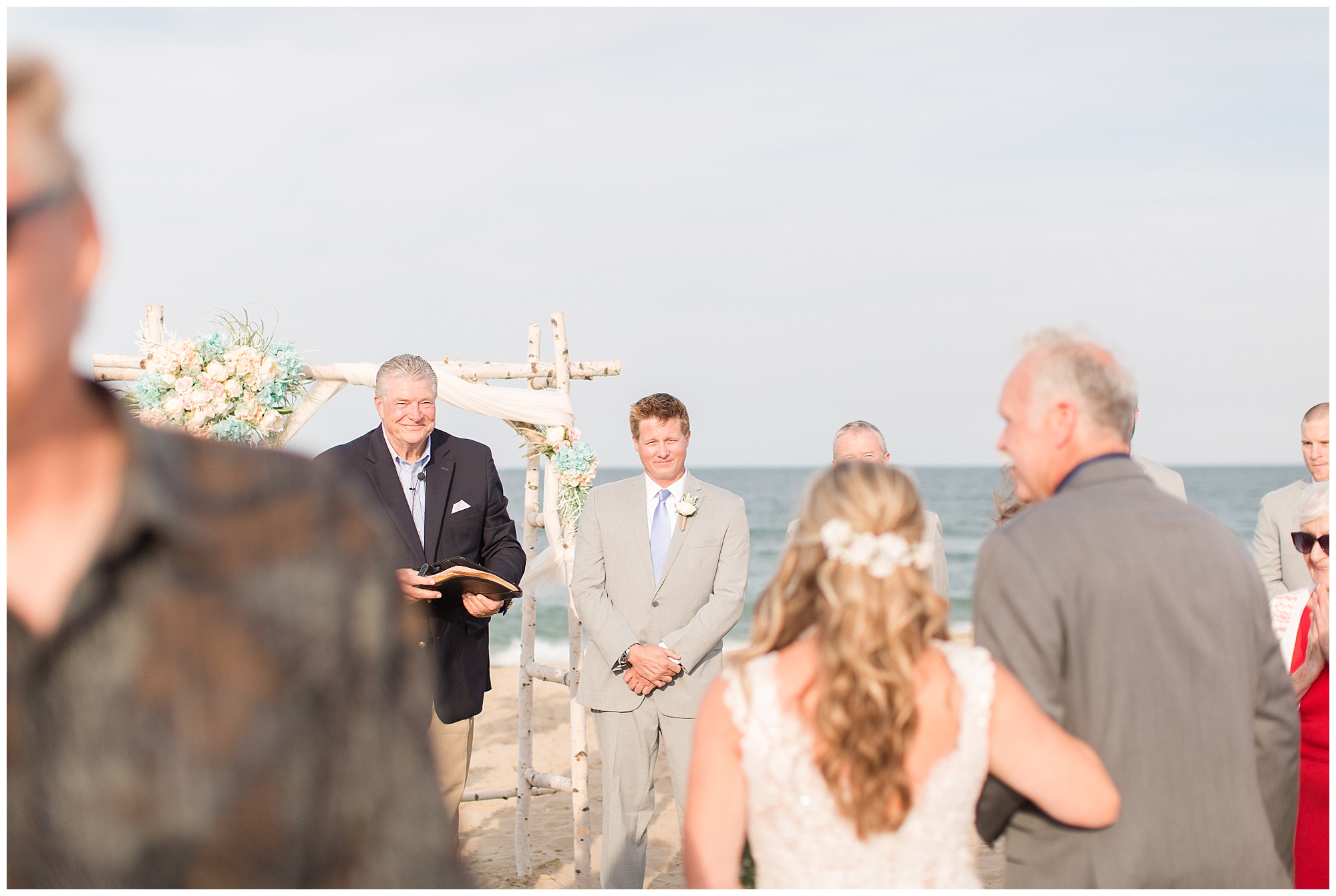 shifting sands Virginia Beach wedding
