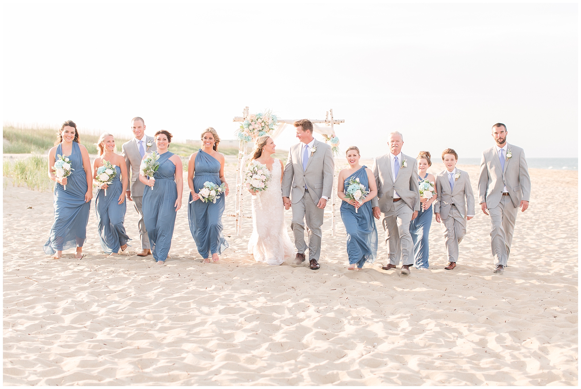 shifting sands Virginia Beach wedding