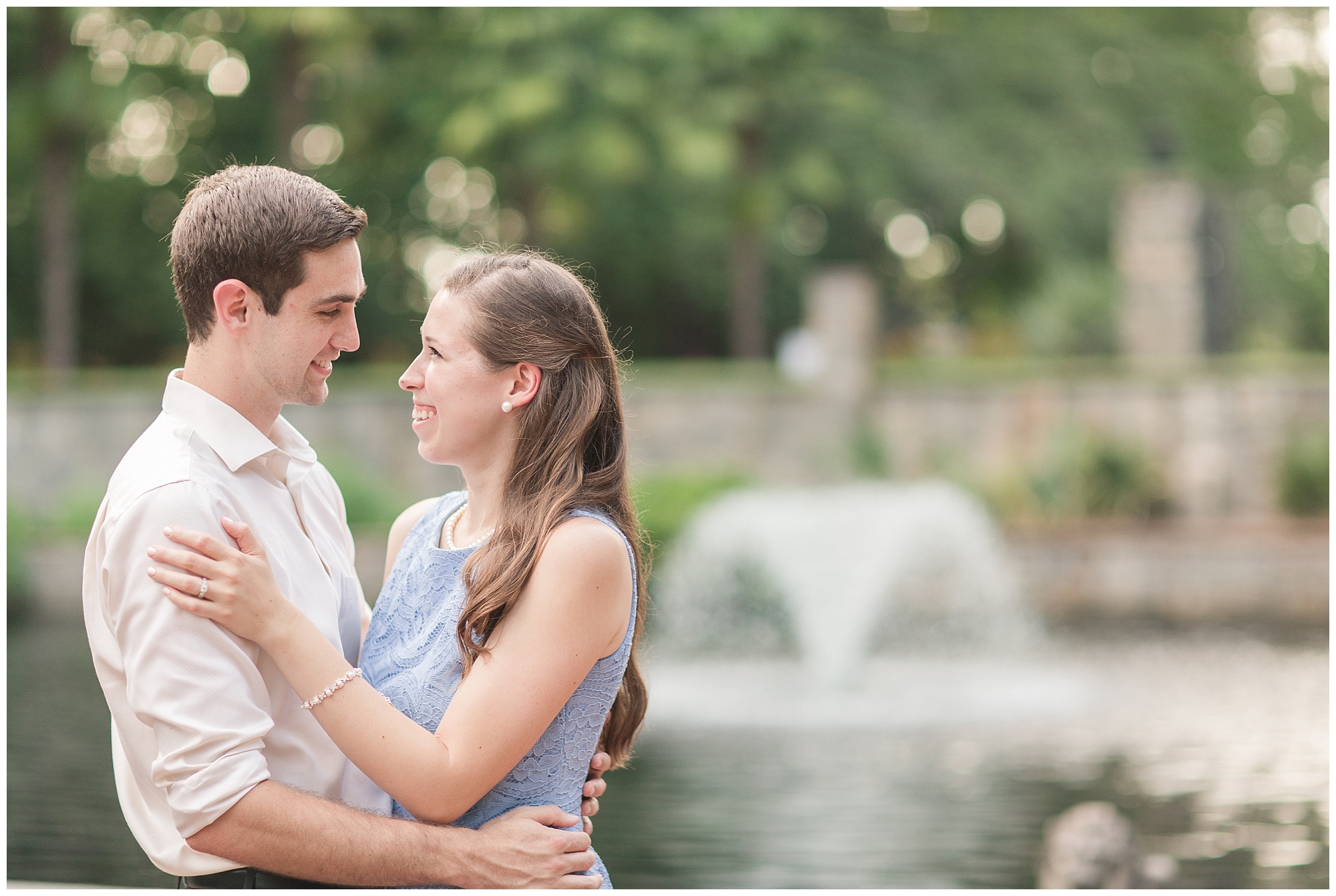 norfolk botanical garden engagement session