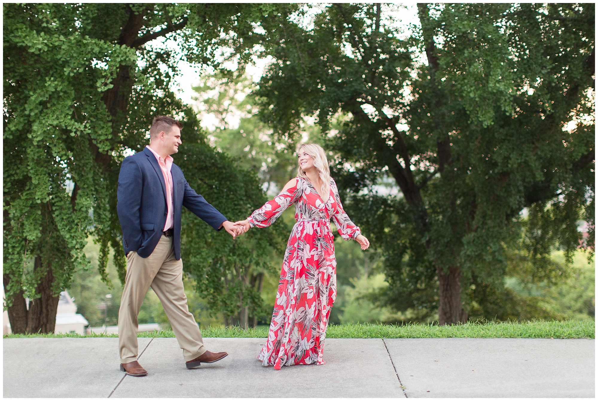 Libby Hill Park Engagement Session