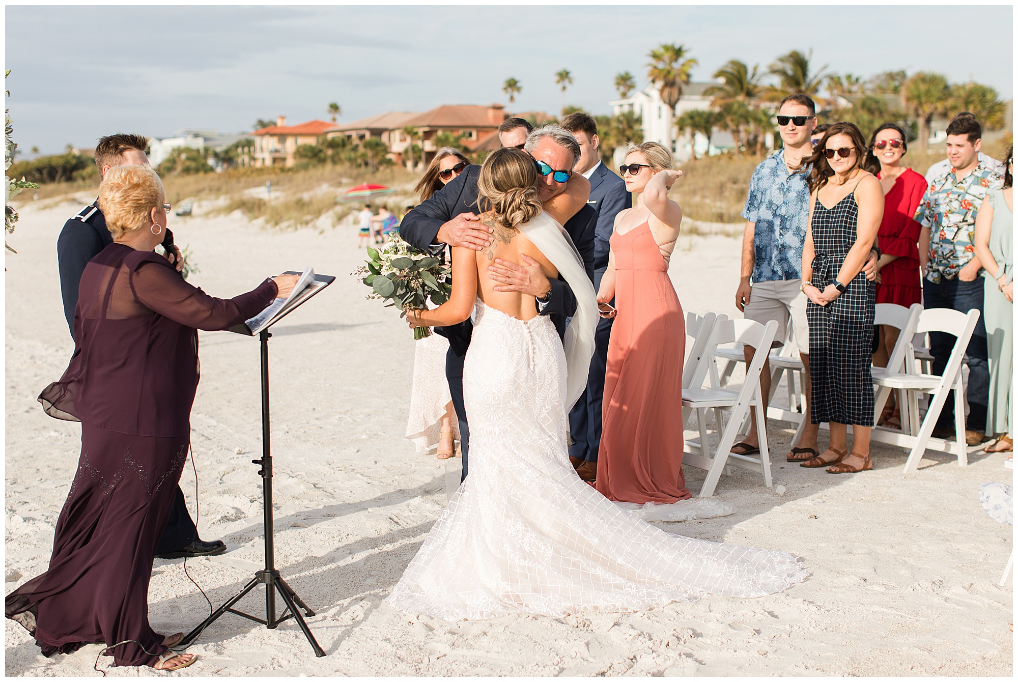 Jace & Anton, Pass-A-Grille Beach, St. Petersburg Florida wedding, Kelley Stinson Photography, beach wedding, beach ceremony