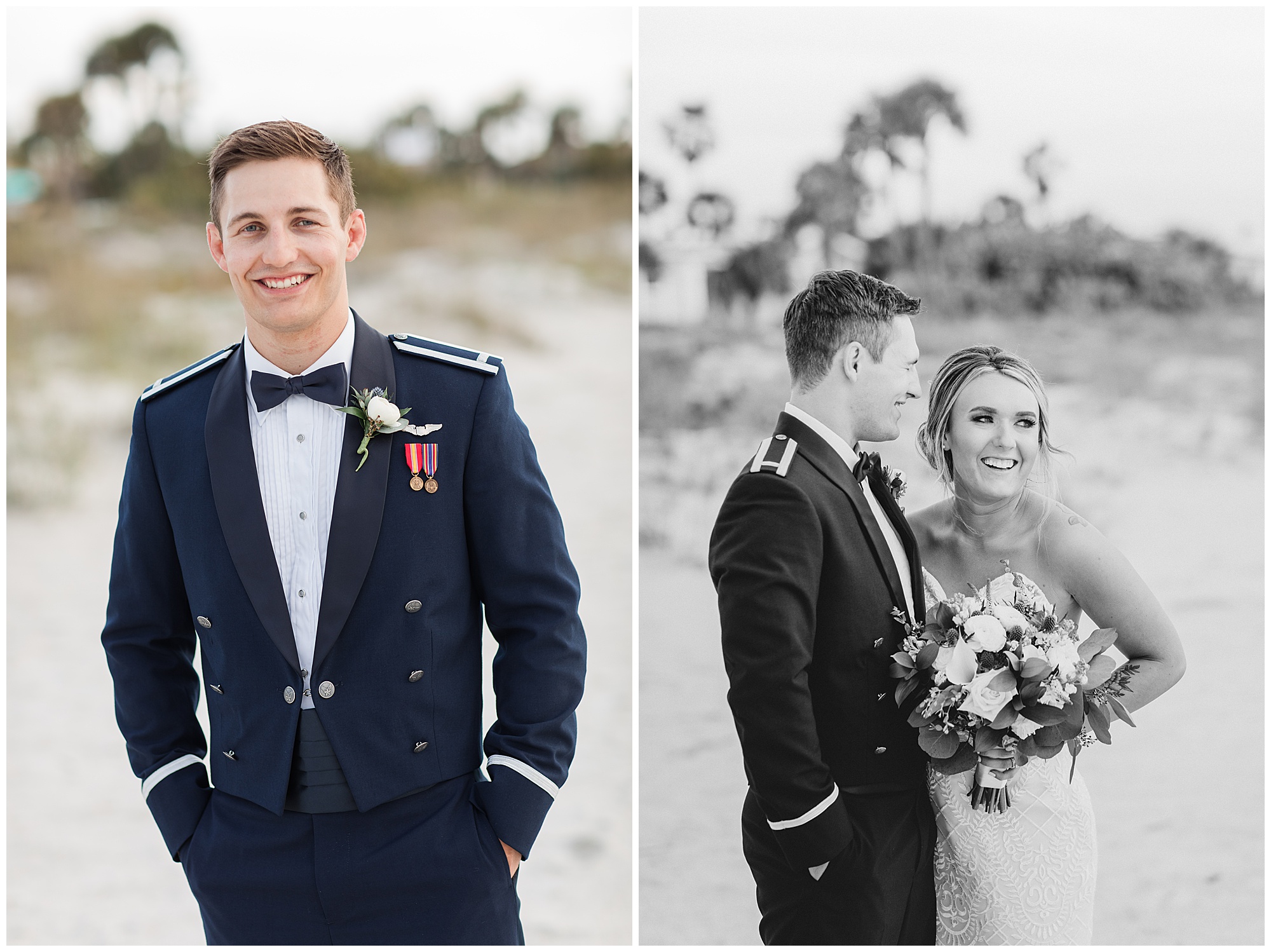Jace & Anton, Pass-A-Grille Beach, St. Petersburg Florida wedding, Kelley Stinson Photography, beach wedding, bride and groom, military wedding