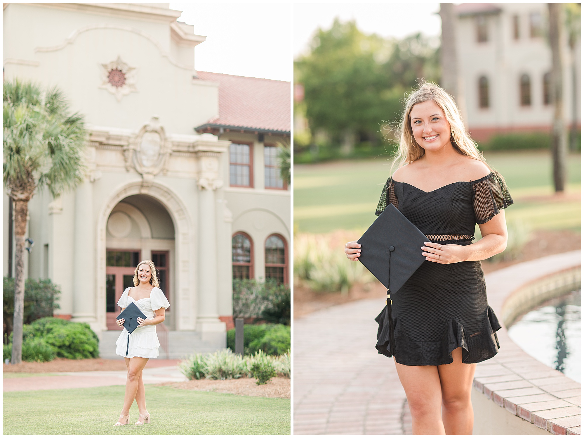 Bailey, Graduation Photos, Valdosta State University, Kelley Stinson Photography, graduation cap