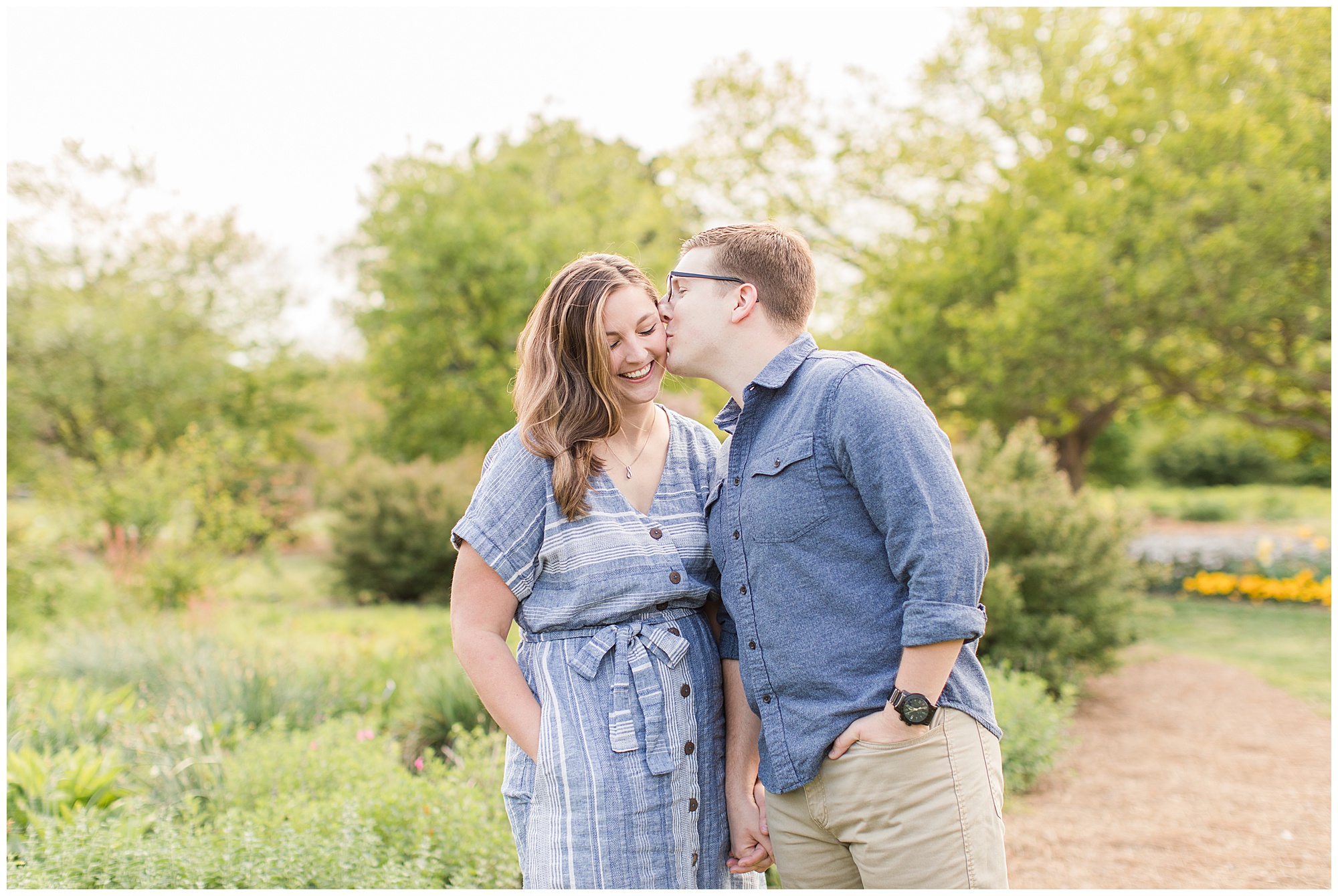 Emma & Luke, engagement session, Norfolk Botanical Garden, Kelley Stinson Photography