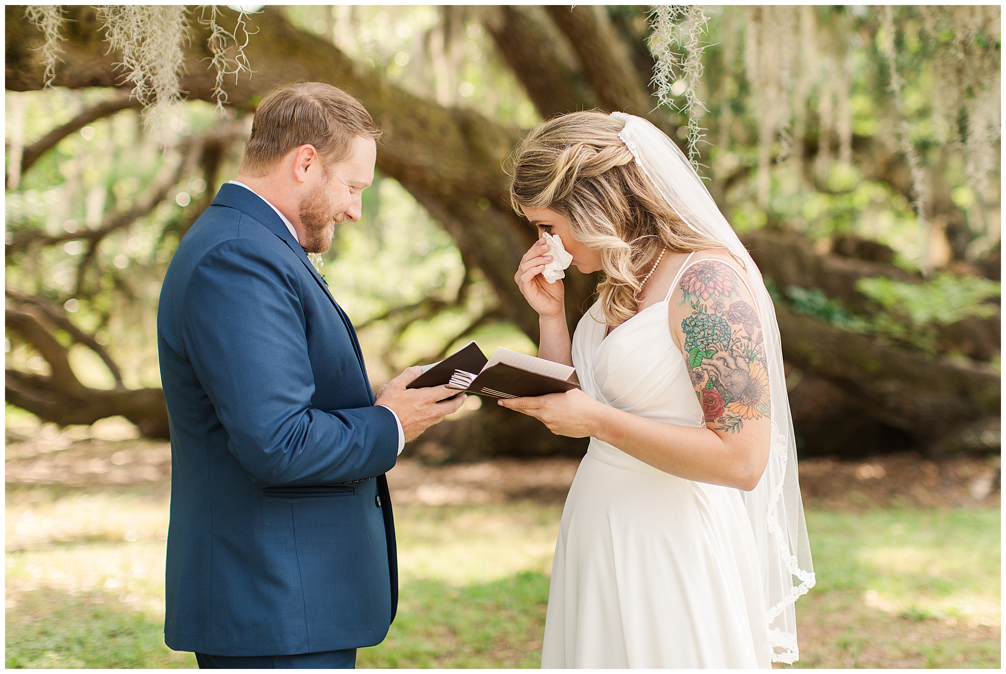 Molly & Steven, Red Gate Farms wedding, Kelley Stinson Photography, Savannah, Georgia, vows
