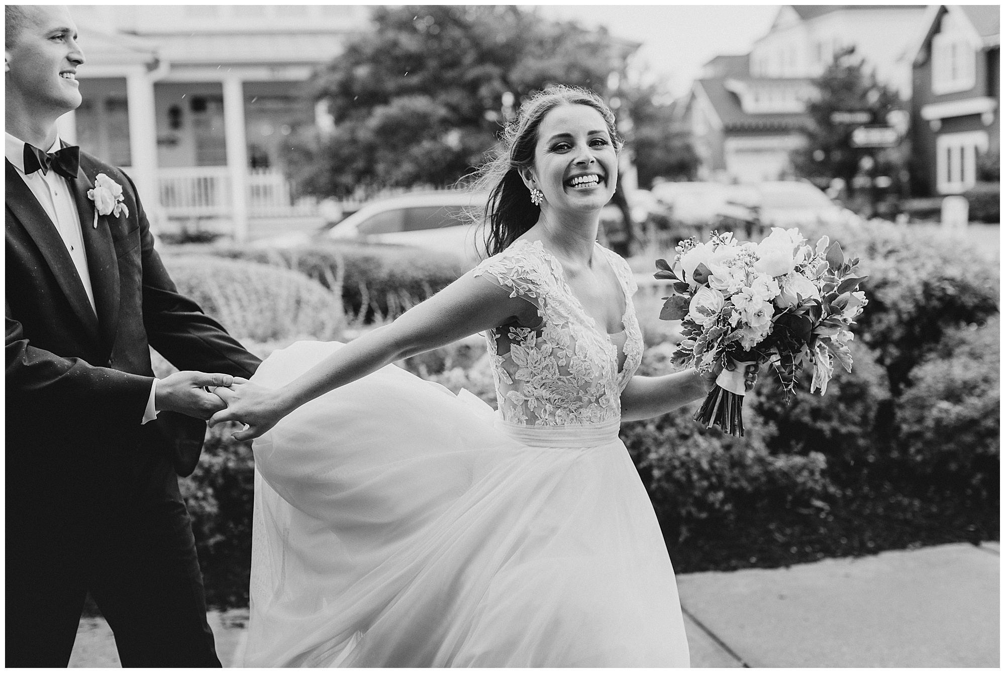 Danielle & Chris, East Beach wedding, Hampton Roads weddings, Kelley Stinson Photography, lace and tulle bridal gown